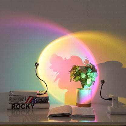 Rainbow Neon Night Light