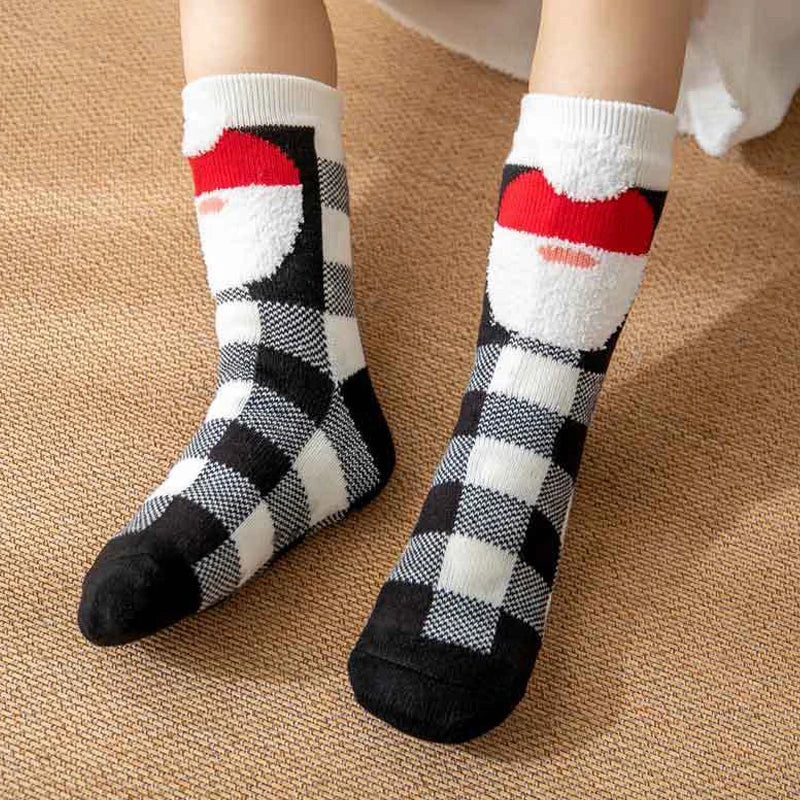 Christmas Gift Warm Socks Home Floor Slipper