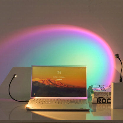 Rainbow Neon Night Light