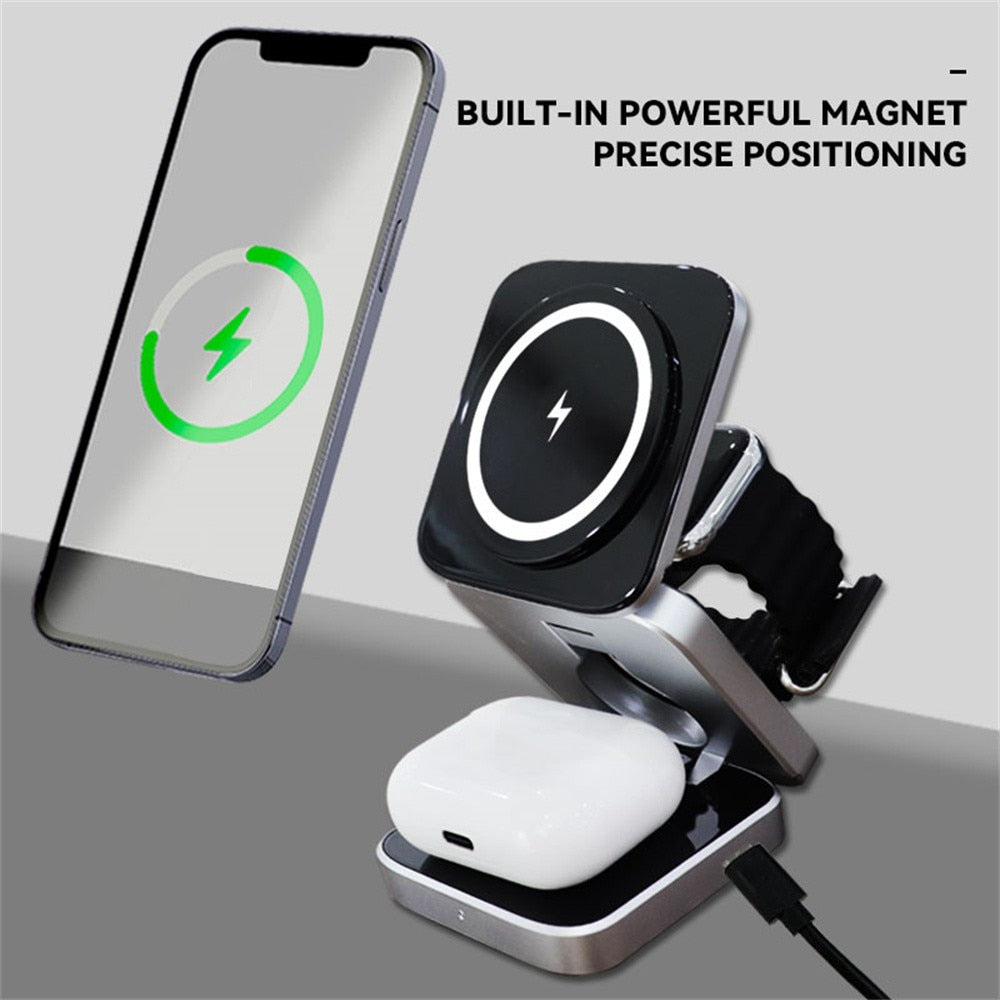 Folding Magnetic Fast Charging Stand